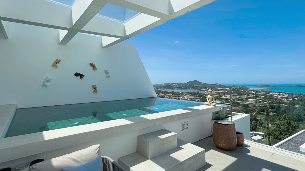 Golden Lotus - The Purity Villa - Private pool with fantastic ocean views
